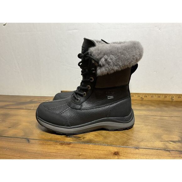 UGG Women’s Adirondack III, Black Winter Boots, Size 6 NIB - Picture 11 of 13